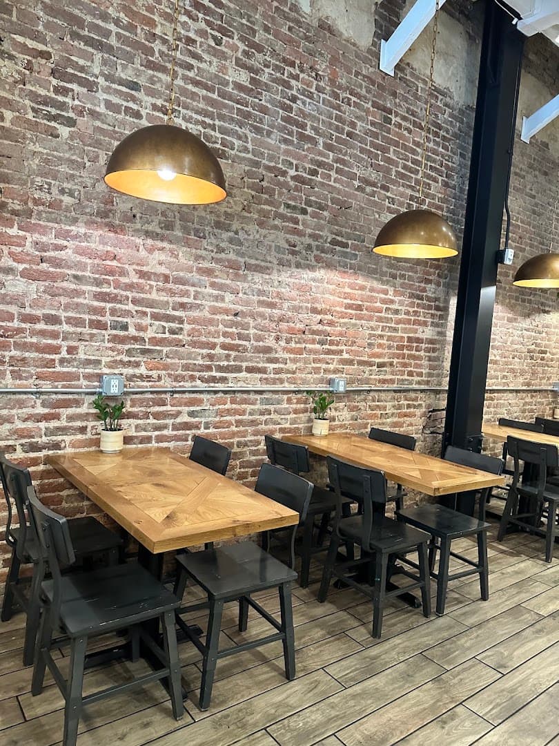 Interior of New Holland Coffee Company, specialty coffee shop in Lancaster