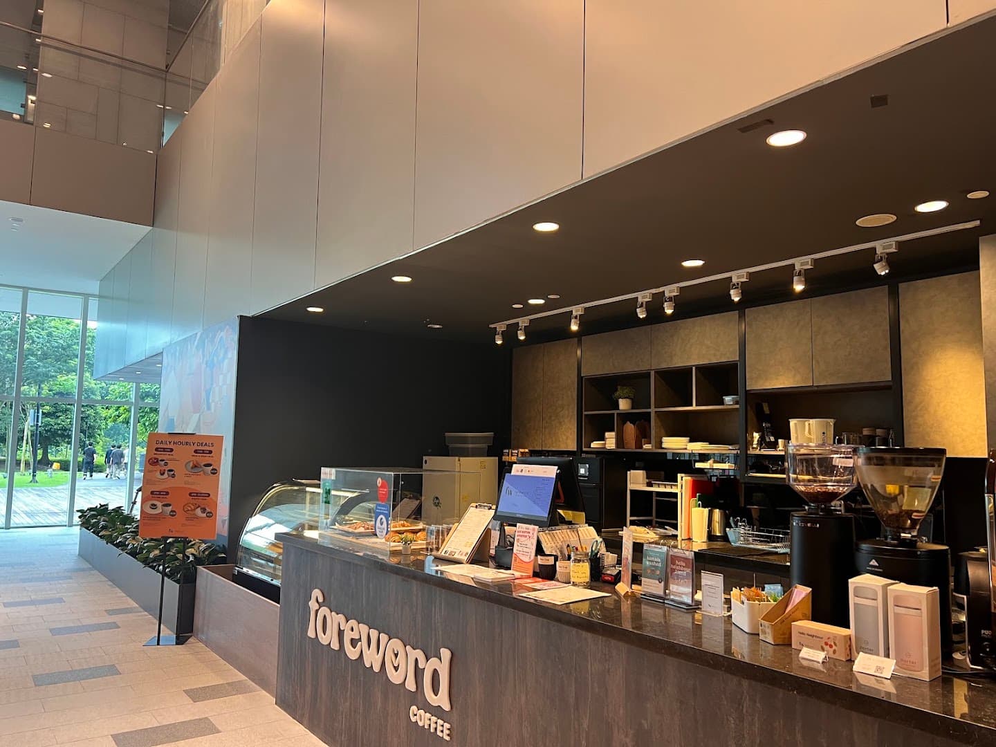 Foreword Coffee @ Mediacorp - specialty coffee shop in Singapore