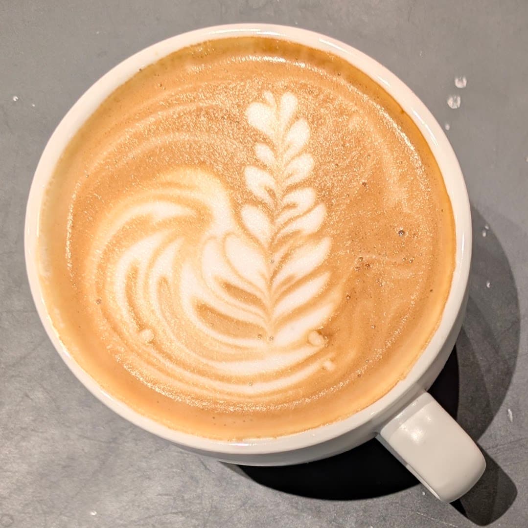 Coffee at Propeller Coffee Co., specialty coffee shop in Toronto