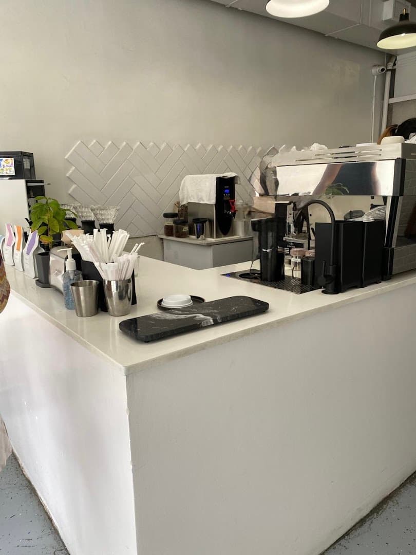 Interior of Library Coffee, specialty coffee shop in Toronto
