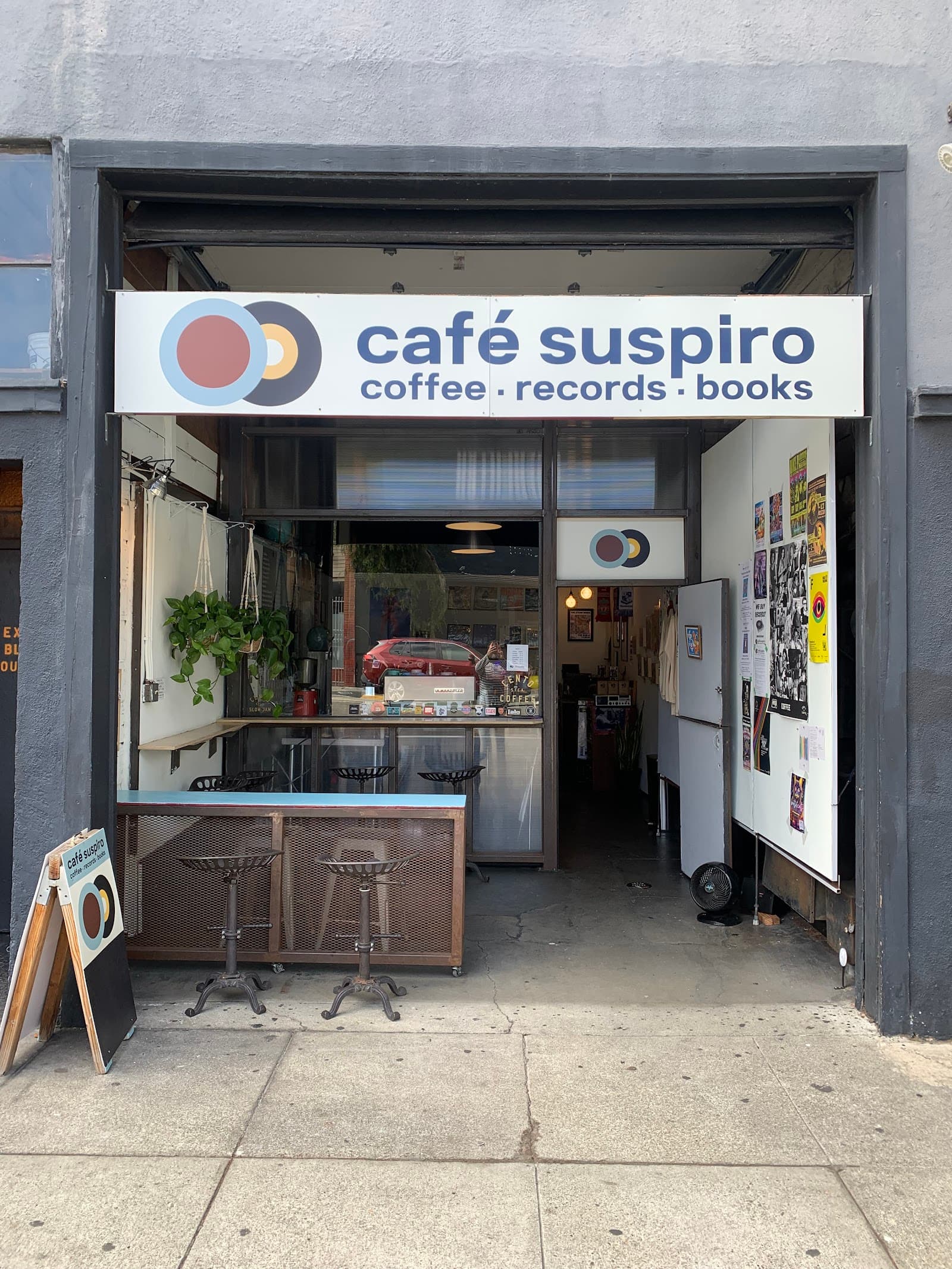 Cafe Suspiro - coffee, records, and books! - specialty coffee shop in SoMa