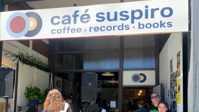 Cafe Suspiro - coffee, records, and books! - specialty coffee shop in SoMa