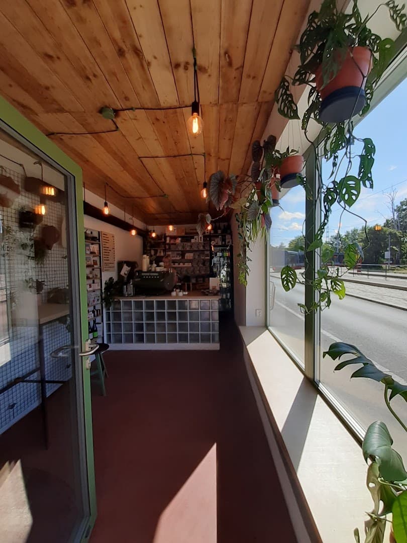 Interior of Kiosek Petřiny - Speciality Coffee, specialty coffee shop in Prague