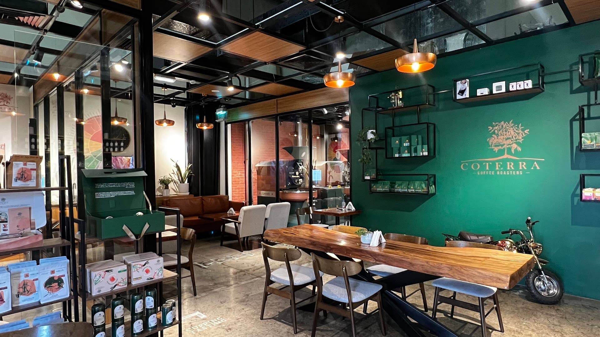 Coterra Coffee Roasters - specialty coffee shop in Dubai
