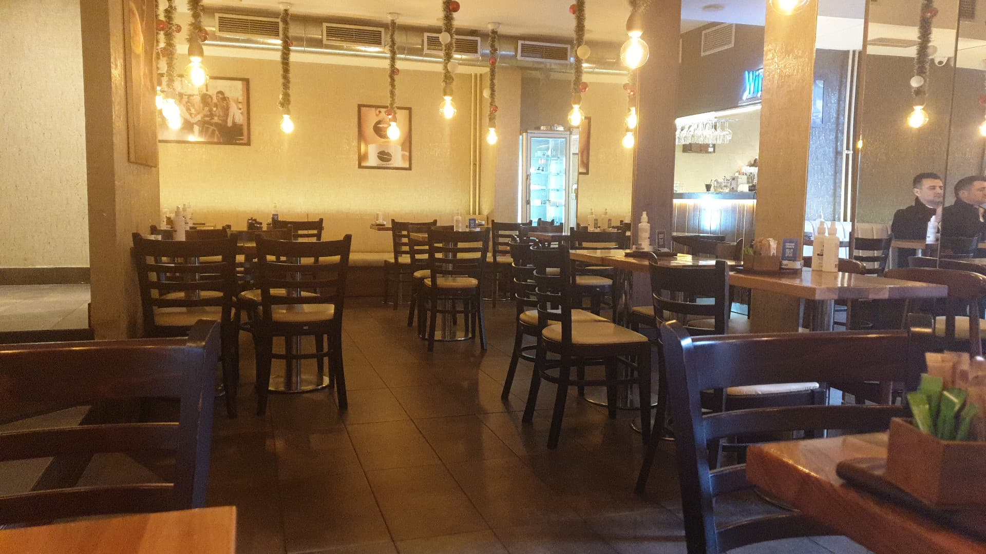 Interior of Coffee Dream, specialty coffee shop in Belgrade