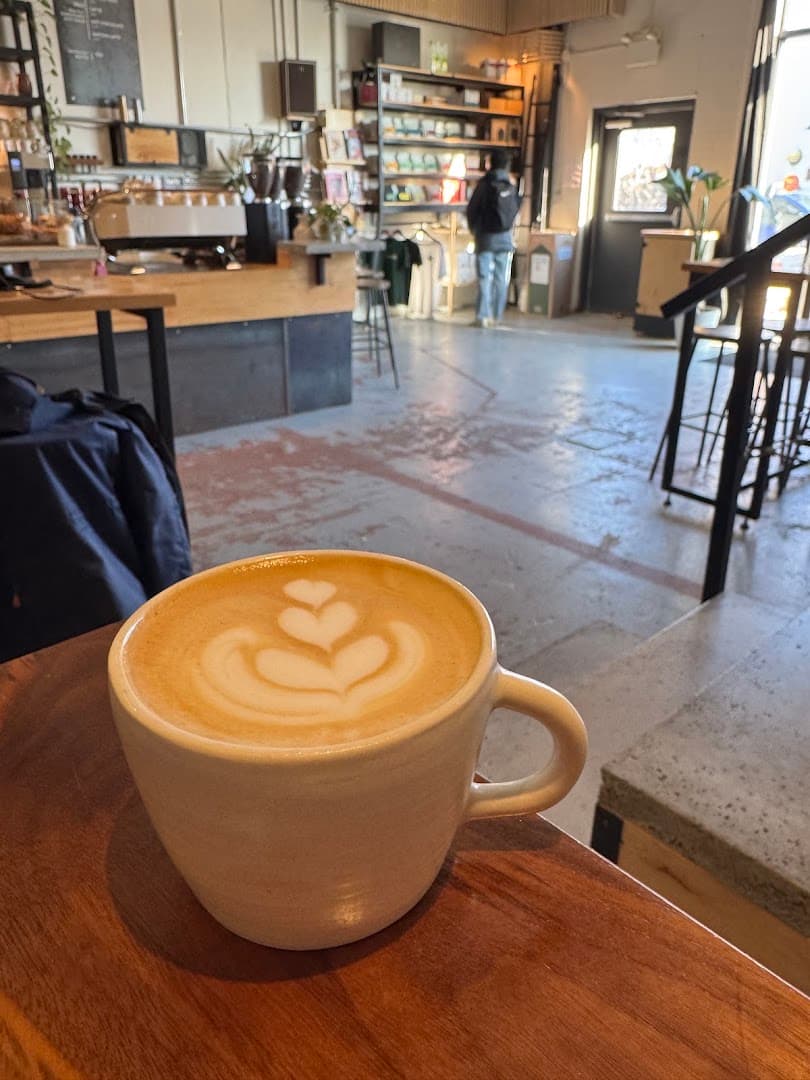 Coffee at Subtext Coffee Roasters, specialty coffee shop in Toronto