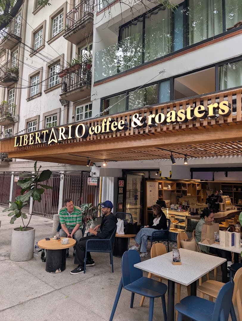 Libertario Coffee Roasters - Roma Norte - specialty coffee shop in Mexico City