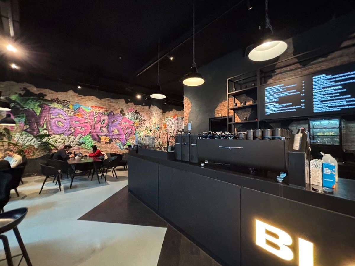 BLCK. Coffee and The Masters - specialty coffee shop in Amsterdam