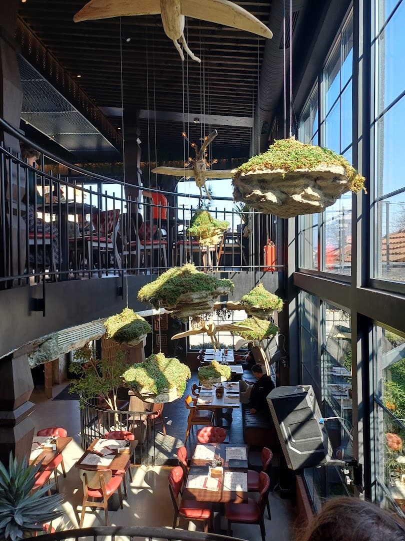 Interior of Aztec, specialty coffee shop in Belgrade