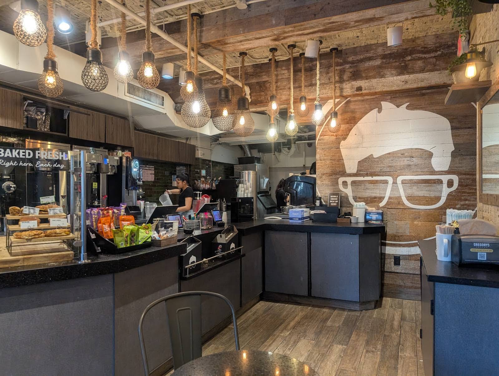 Gregorys Coffee specialty coffee shop in New York - photo 4