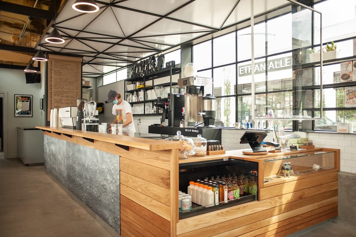 Giant Leap Coffee - specialty coffee shop in Houston