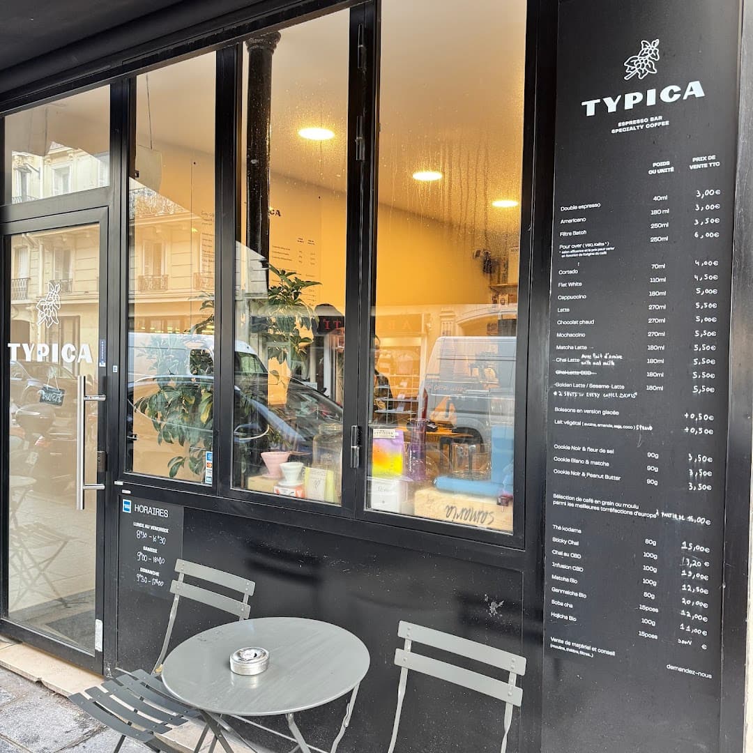 TYPICA SPECIALTY COFFEE - specialty coffee shop in Paris