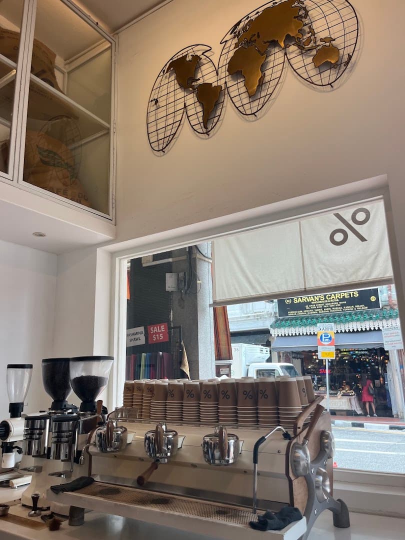 % Arabica Singapore Arab Street - specialty coffee shop in Singapore