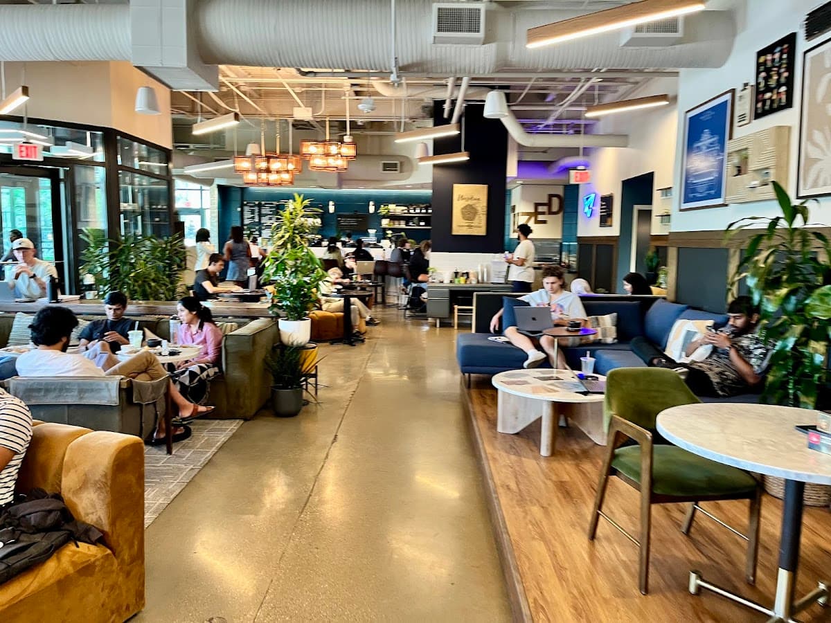 Buzz and Bustle Coffee & Bodega - The Village Dallas - specialty coffee shop in The Village