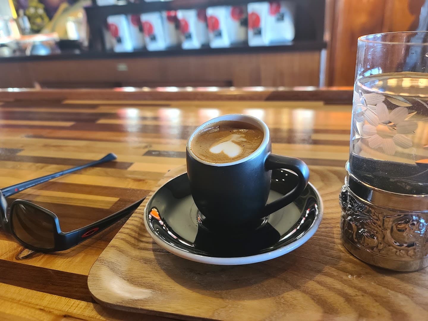 Coffee at Howlin' Hounds Coffee., specialty coffee shop in Omaha