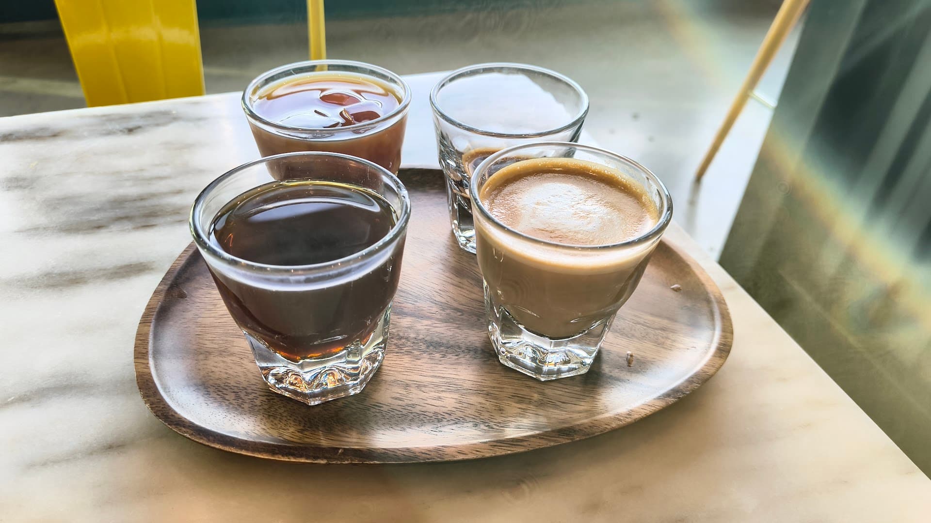 Coffee at Bird & Branch Pier 57 | Chelsea, specialty coffee shop in New York