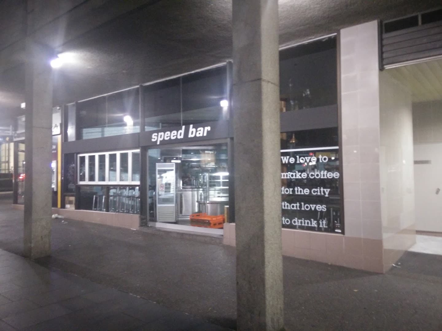 Speed Bar Espresso - specialty coffee shop in Sydney