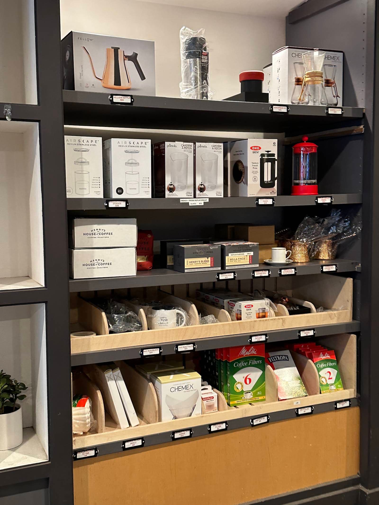 Henry's House of Coffee specialty coffee shop in San Francisco - photo 7
