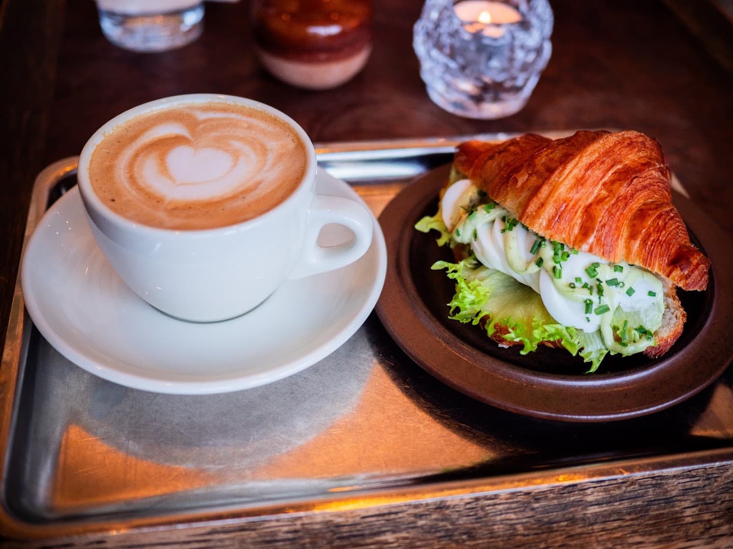 Coffee at A.B.Café., specialty coffee shop in Stockholm