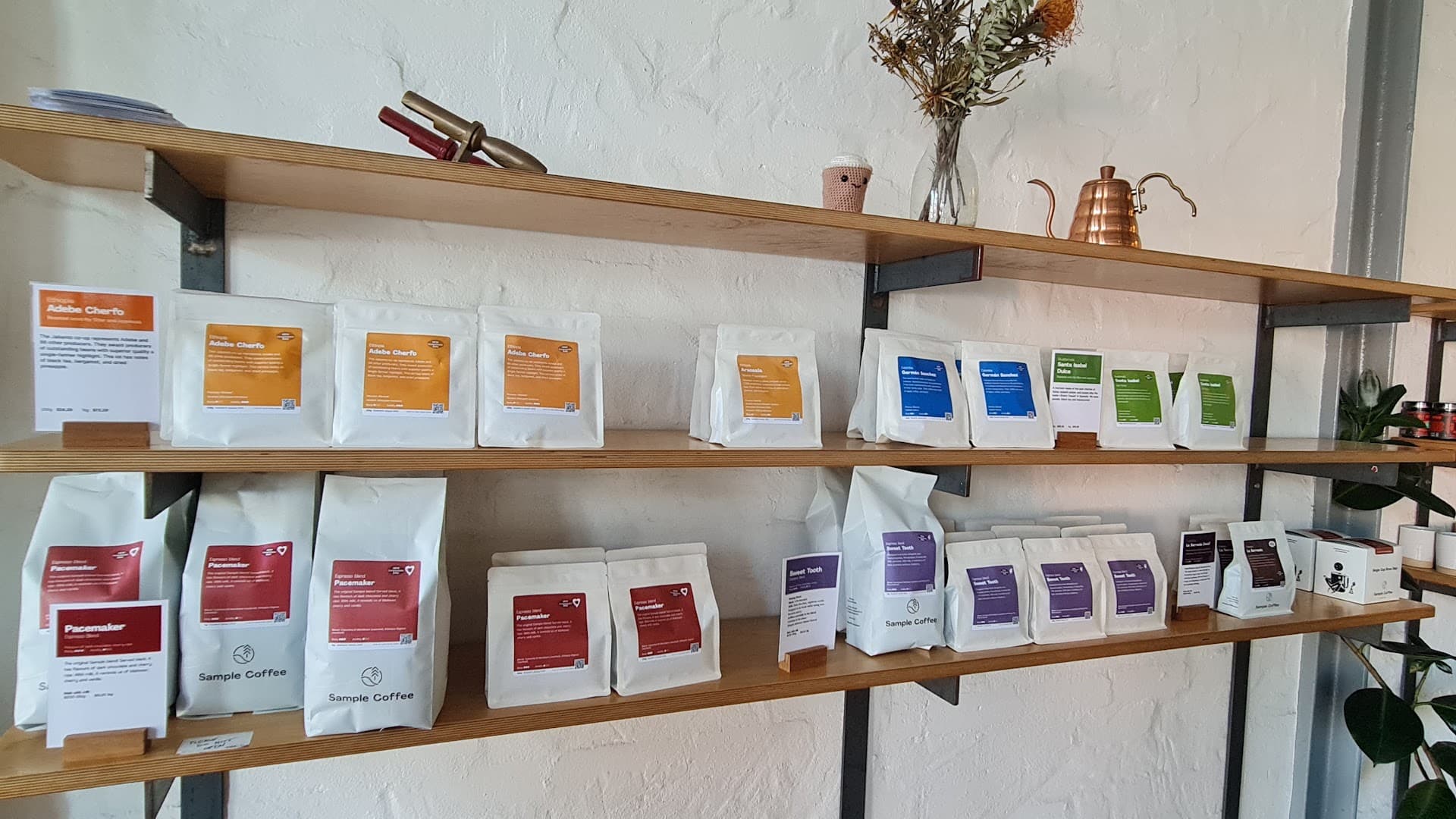 Sample Coffee Pro Shop - specialty coffee shop in Sydney