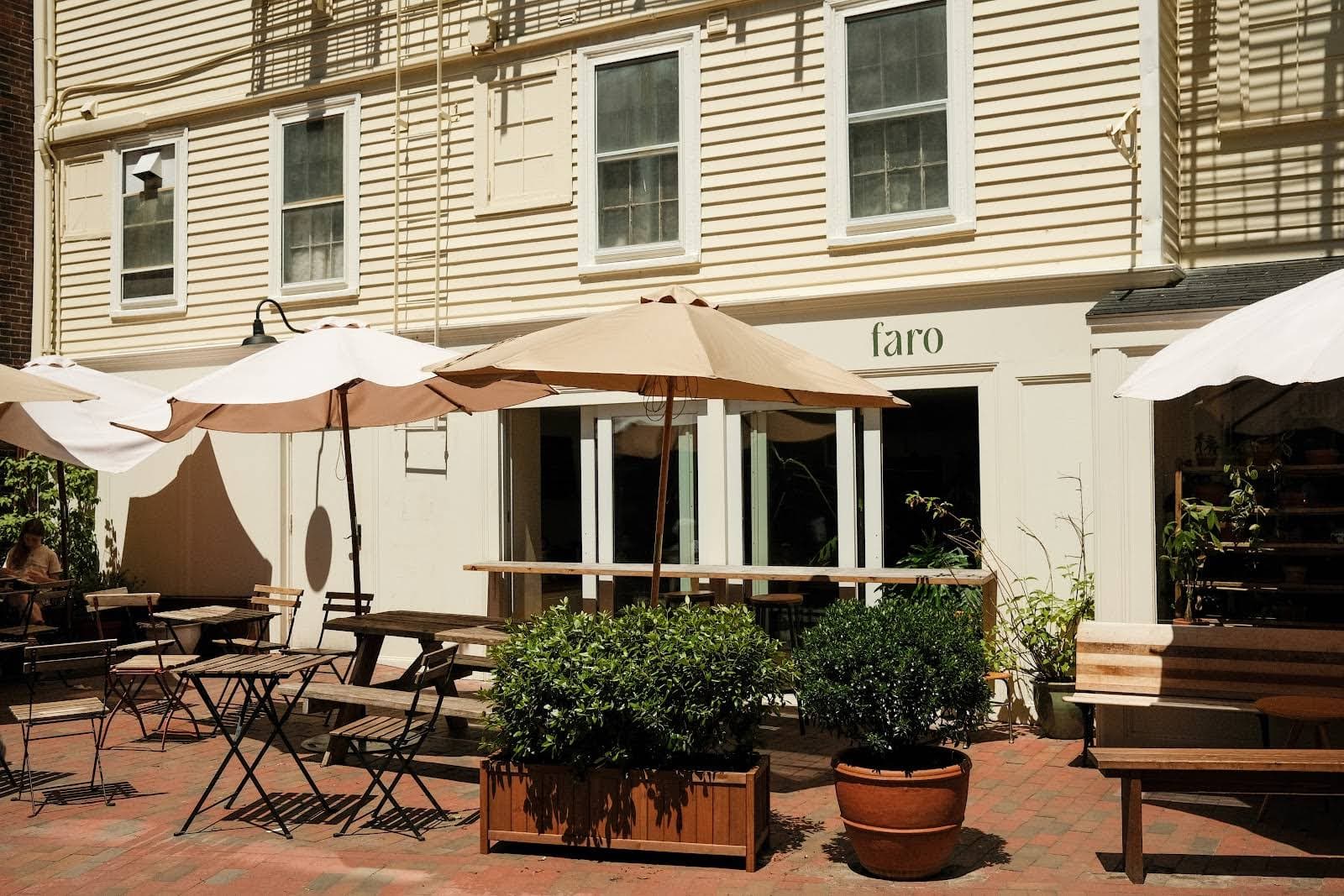 Faro Café - specialty coffee shop in Boston