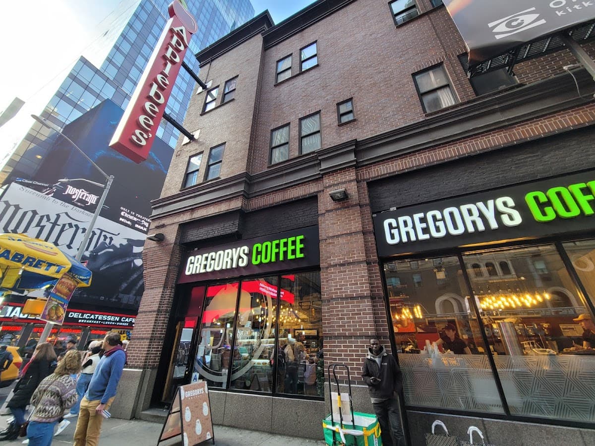 Gregorys Coffee - specialty coffee shop in Times Square
