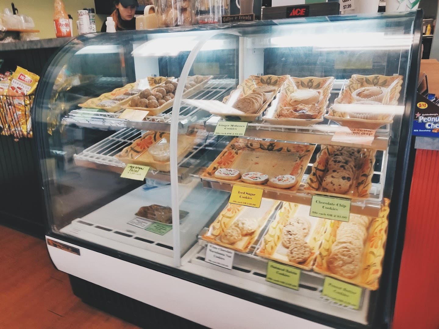 Interior of Elm Tree Cafe at Bomberger's, specialty coffee shop in Lancaster