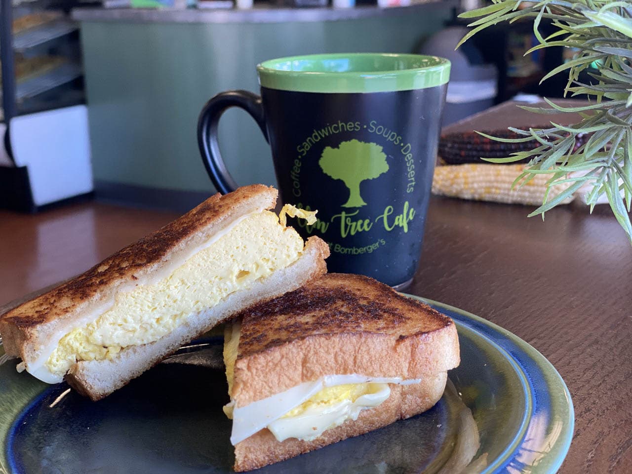 Food at Elm Tree Cafe at Bomberger's, specialty coffee shop in Lancaster