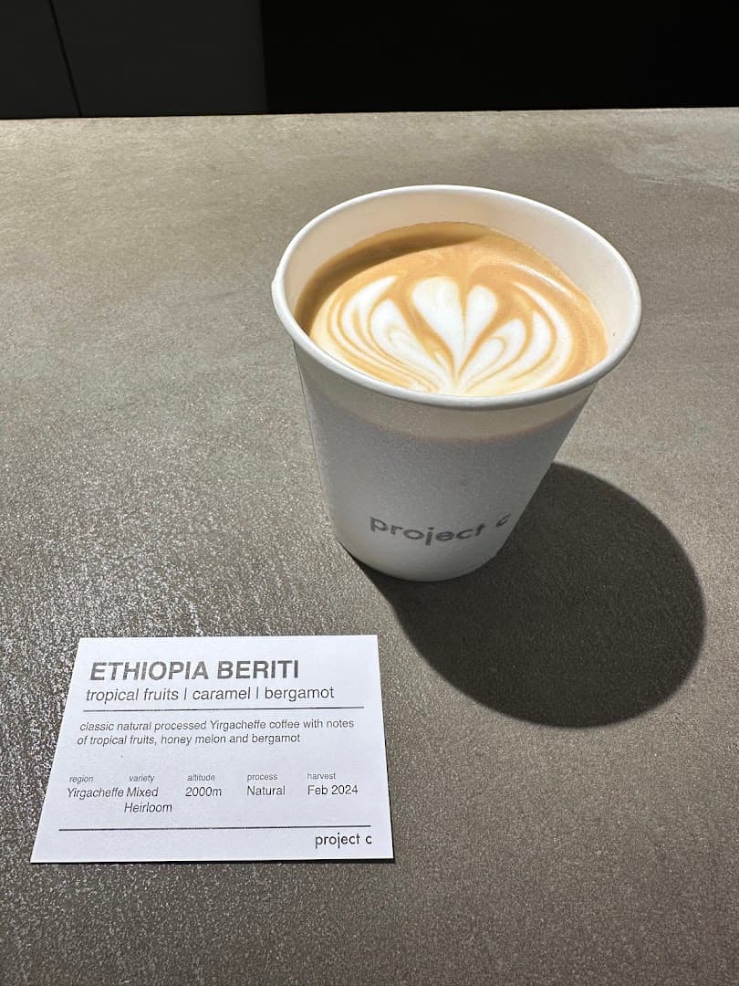 project c - specialty coffee shop in Hong Kong