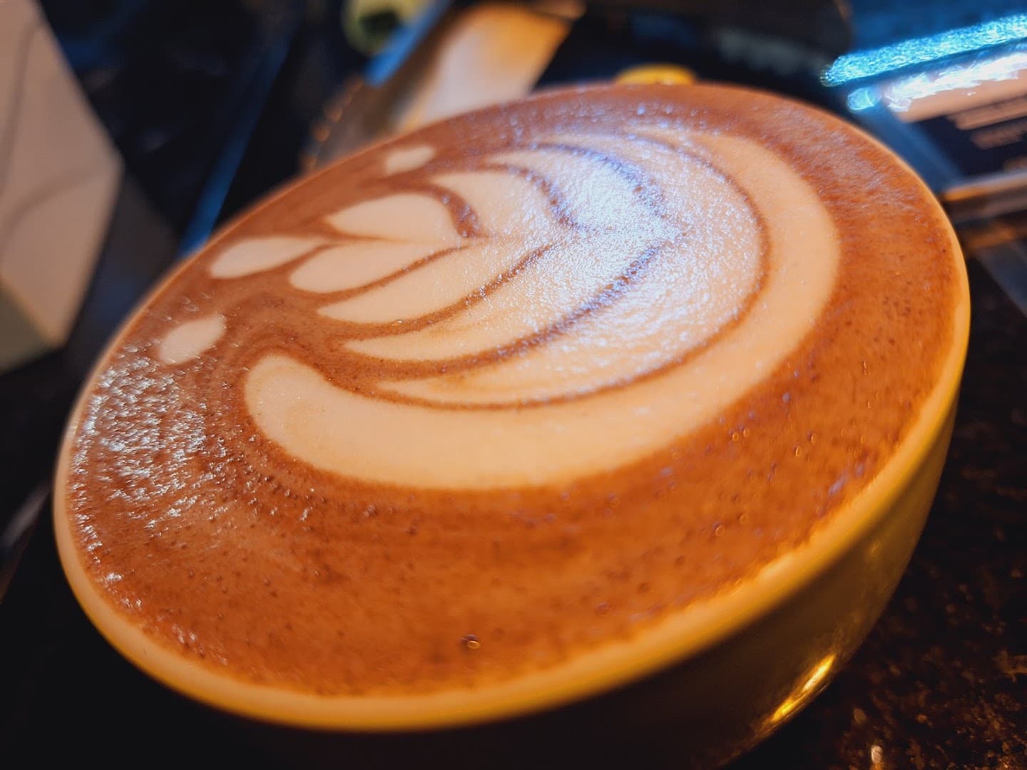 Coffee at Almanegra Café, specialty coffee shop in Mexico City