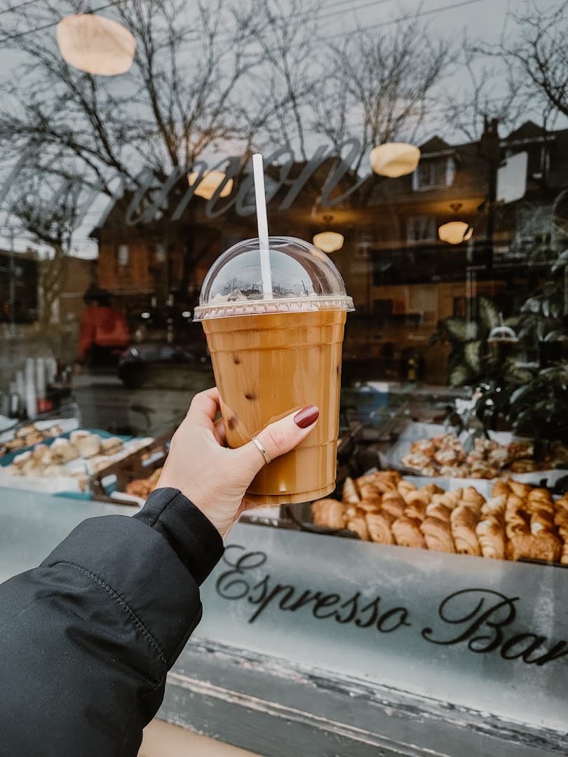 Coffee at The Common Espresso Bar, specialty coffee shop in Toronto