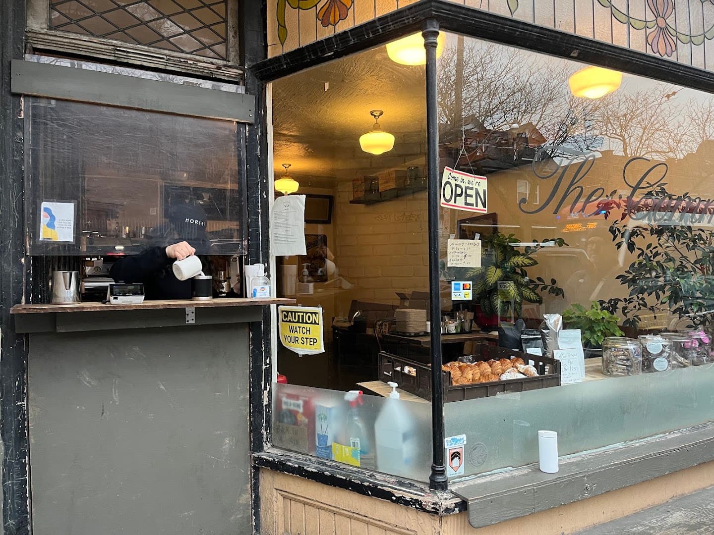 Storefront of The Common Espresso Bar, specialty coffee shop in Toronto