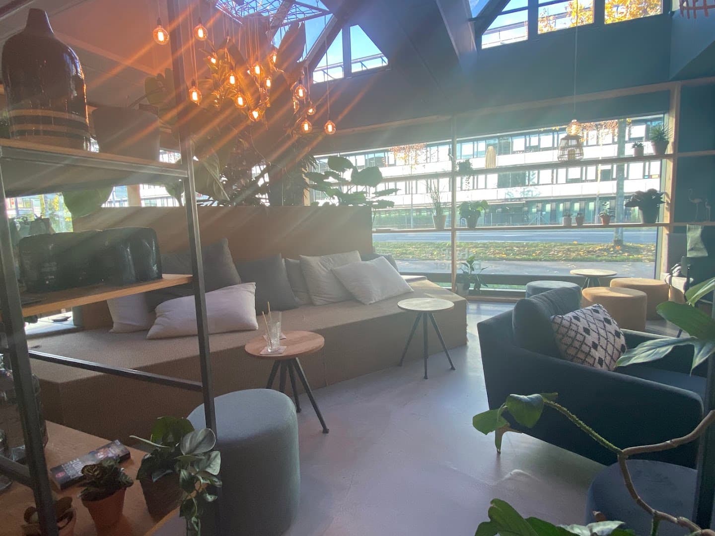 Interior of Stettbacher, specialty coffee shop in Zurich