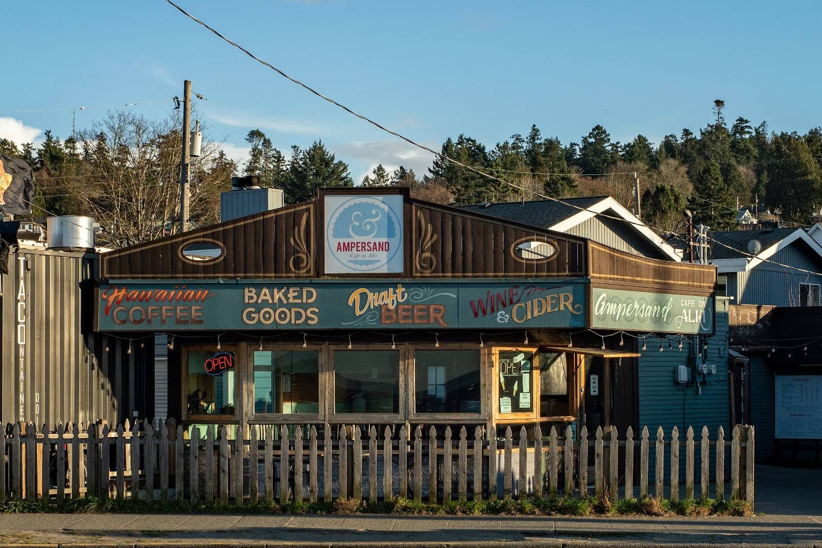 Ampersand Cafe on Alki - specialty coffee shop in Seattle