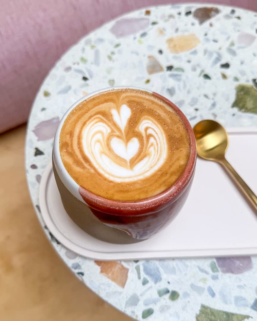 Coffee at Driftaway Coffee, specialty coffee shop in New York
