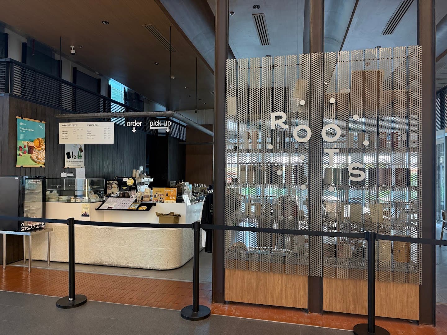 Roots at Bitec - specialty coffee shop in Bangkok