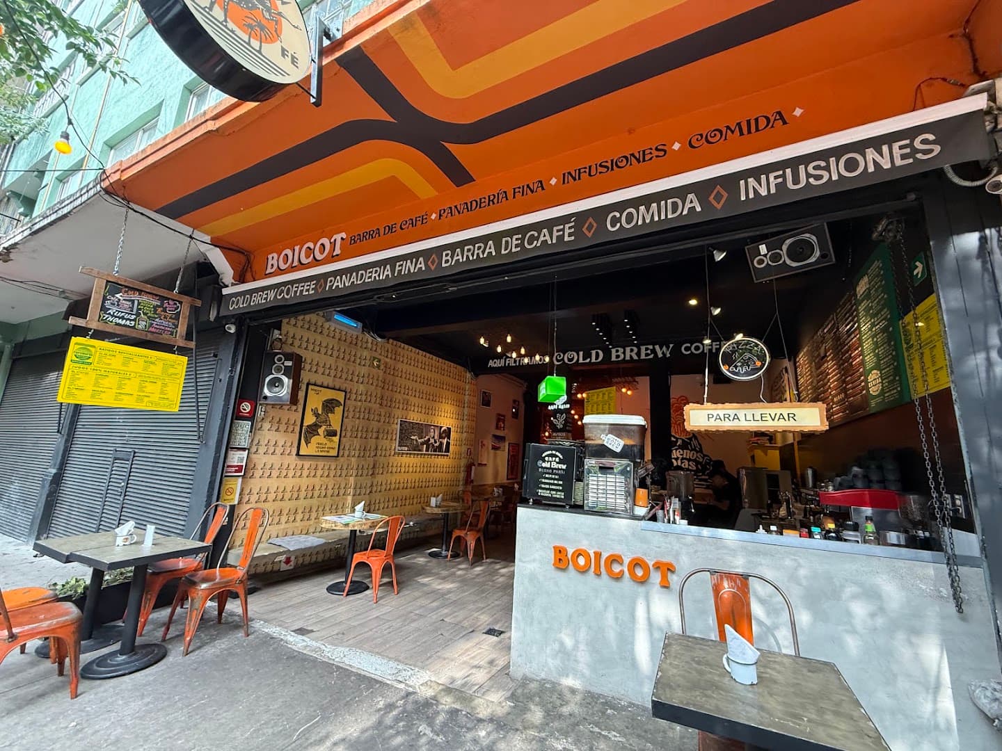 Boicot Café - specialty coffee shop in Mexico City