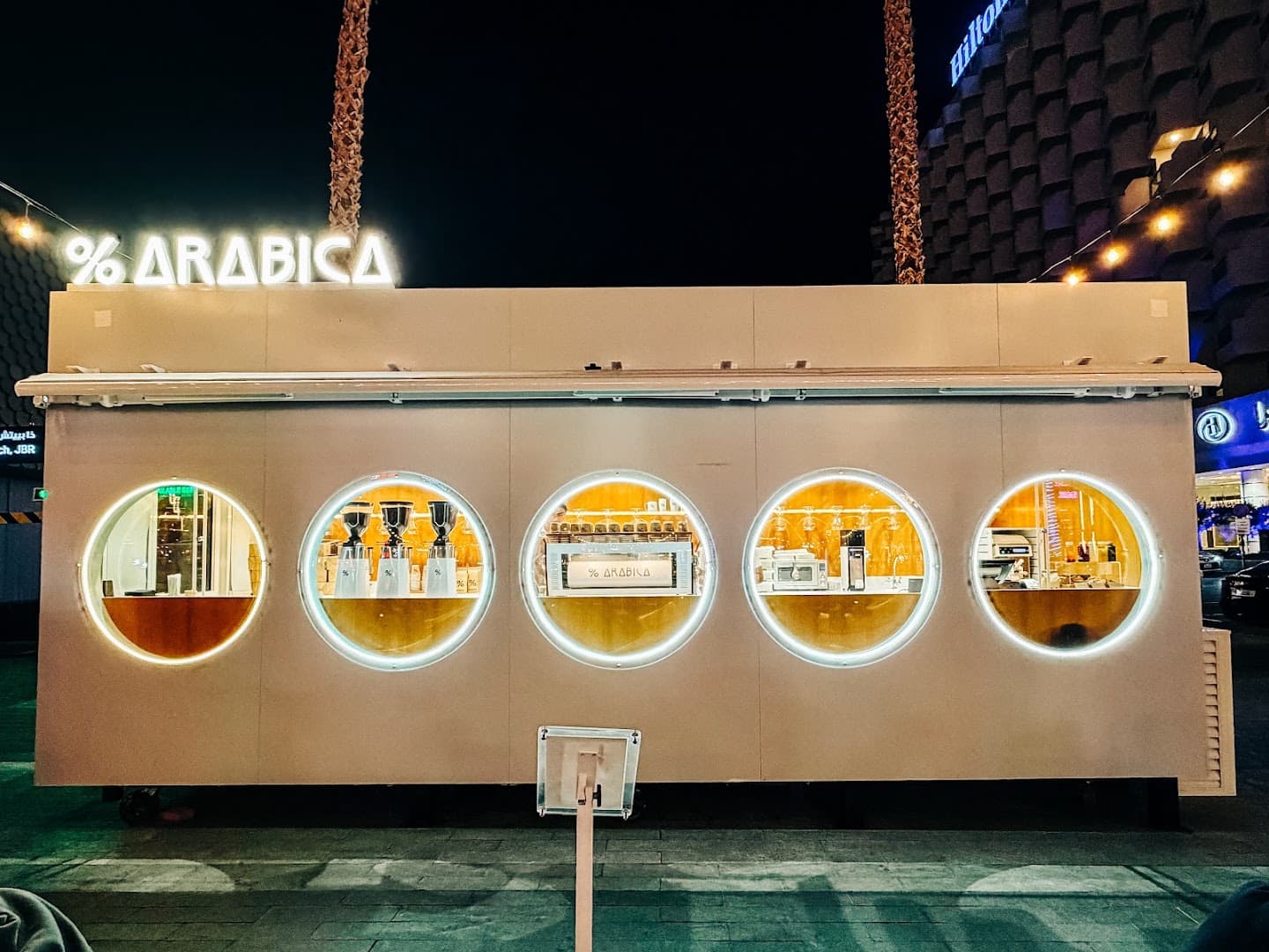 % ARABICA DUBAI JBR — specialty coffee in Dubai