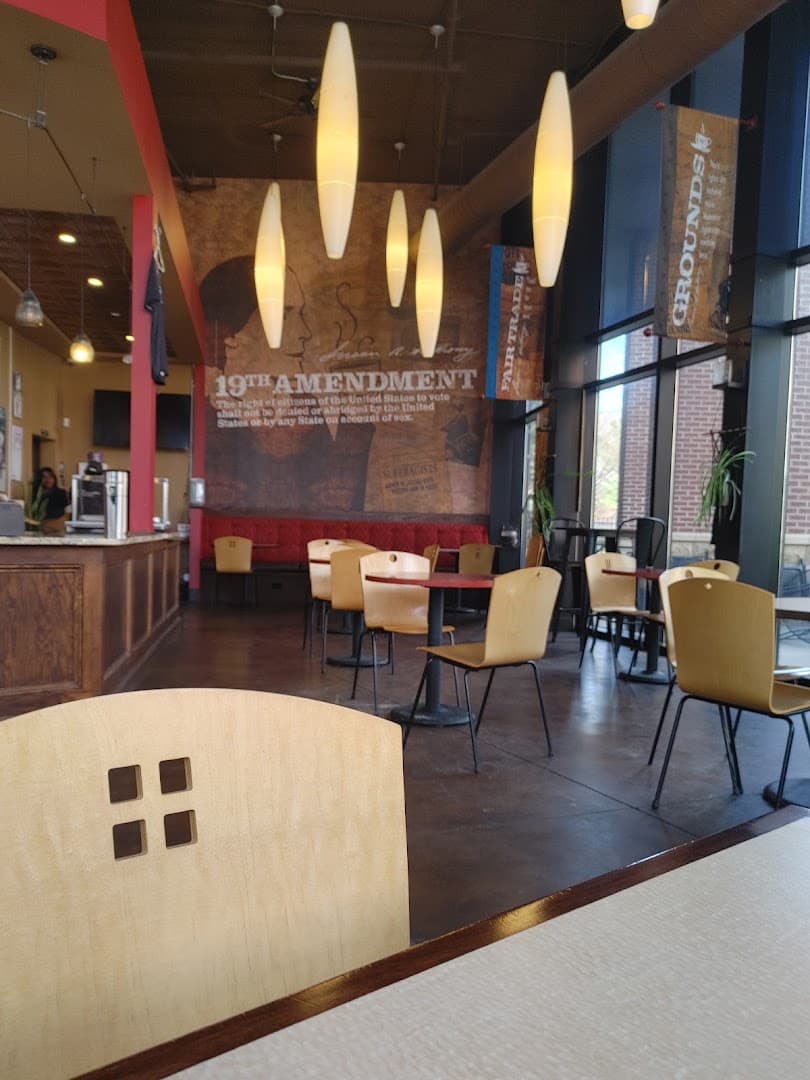 Interior of 1872 Cafe, specialty coffee shop in Rochester