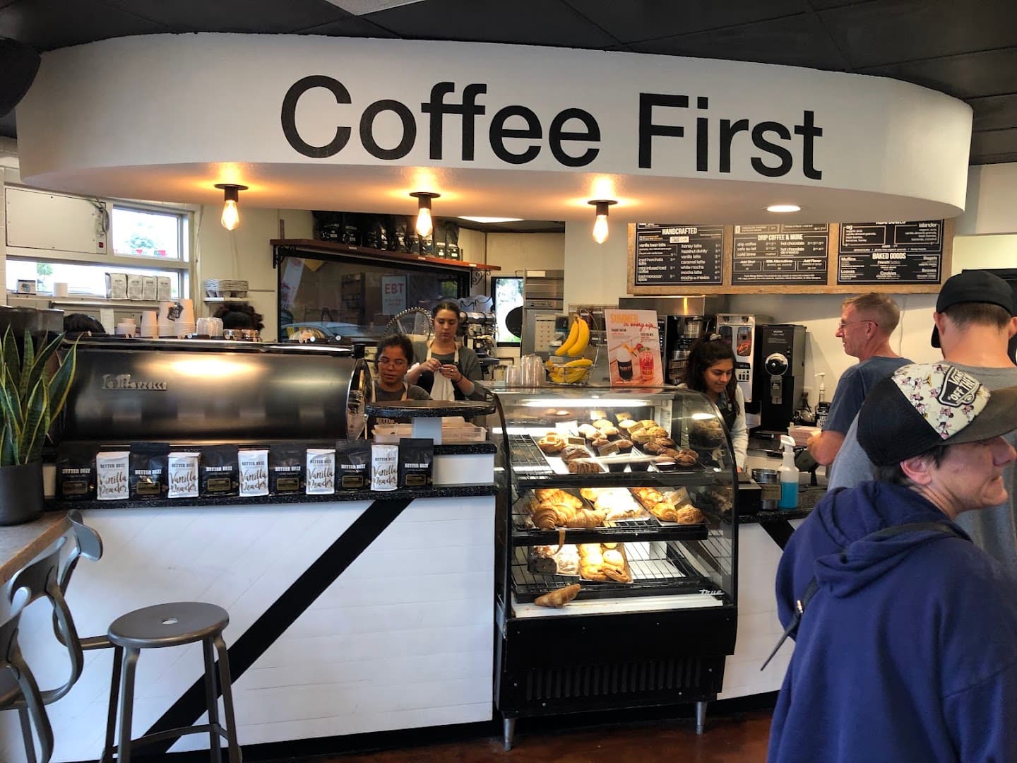 Interior of Better Buzz Coffee Pacific Beach East, specialty coffee shop in San Diego