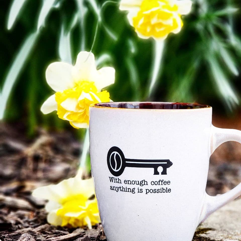 Coffee at Black Key Coffee, specialty coffee shop in Cleveland