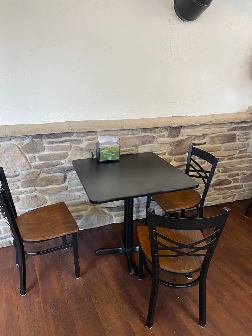 Interior of Black Key Coffee, specialty coffee shop in Cleveland