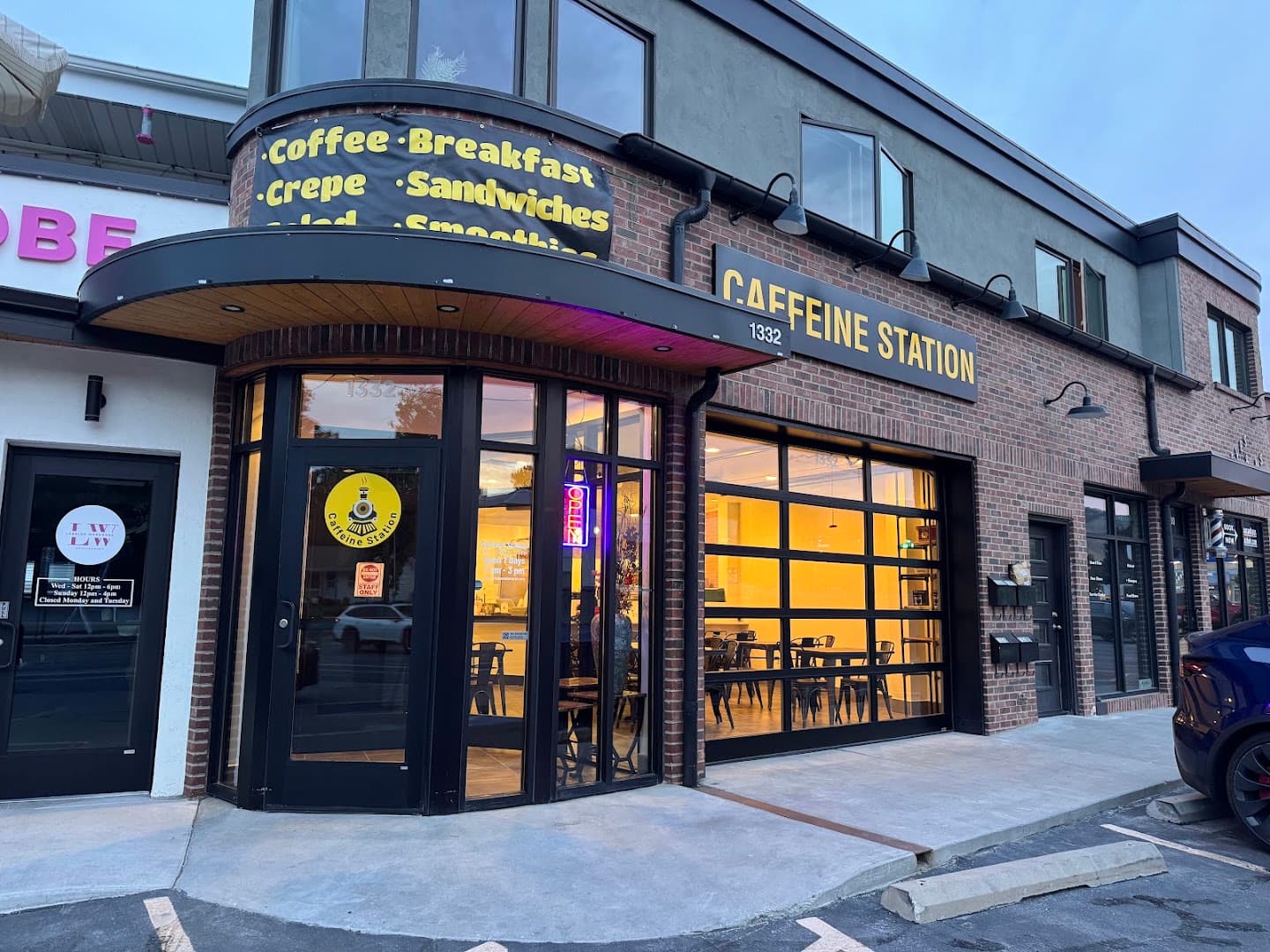Caffeine Station - specialty coffee shop in Salt Lake City