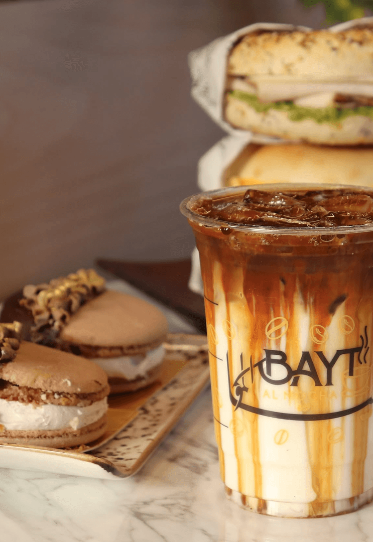 Coffee at Bayt Al mocha Mocha House, specialty coffee shop in Louisville