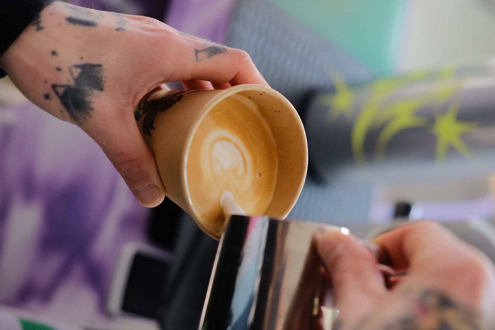 Coffee at YoYo Coffee Roasters, specialty coffee shop in Belgrade