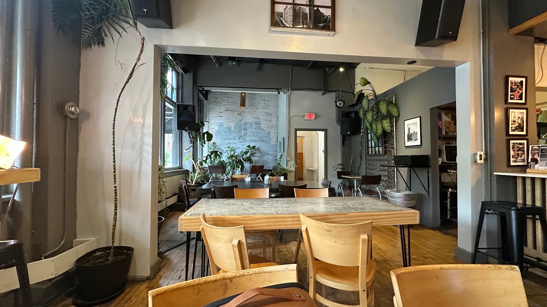 Interior of Corner Coffee, specialty coffee shop in Minneapolis