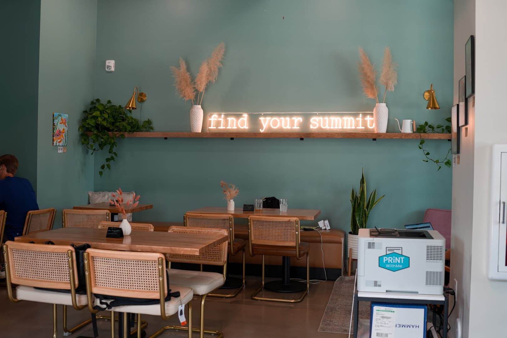 Interior of Summit Coffee Wilmore, specialty coffee shop in Charlotte