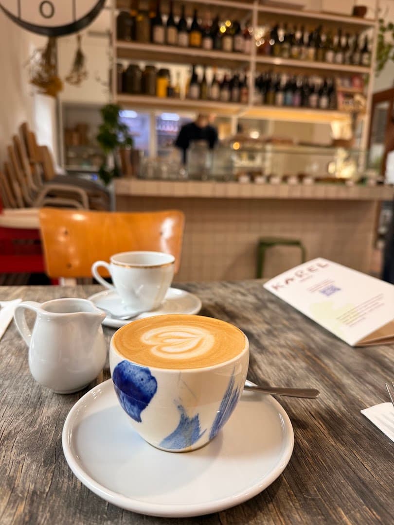 Coffee at Bistro Karel, specialty coffee shop in Prague