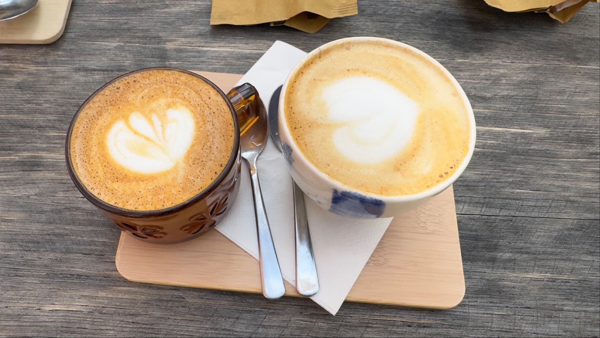 Coffee at Bistro Karel, specialty coffee shop in Prague