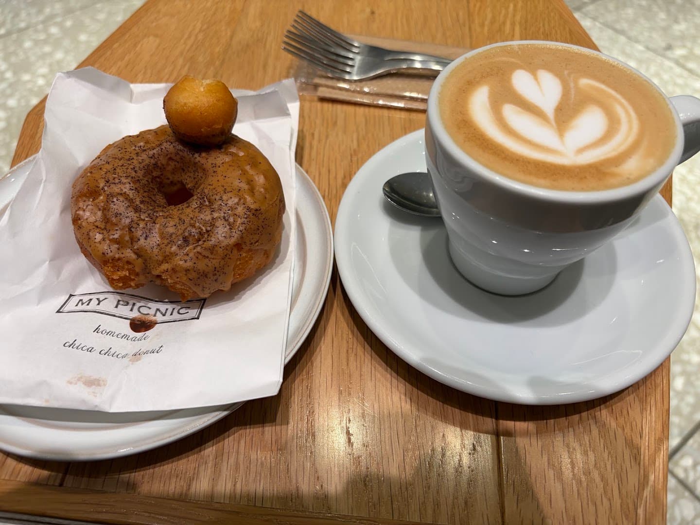Coffee at Allpress Espresso Toranomon Cafe, specialty coffee shop in Tokyo